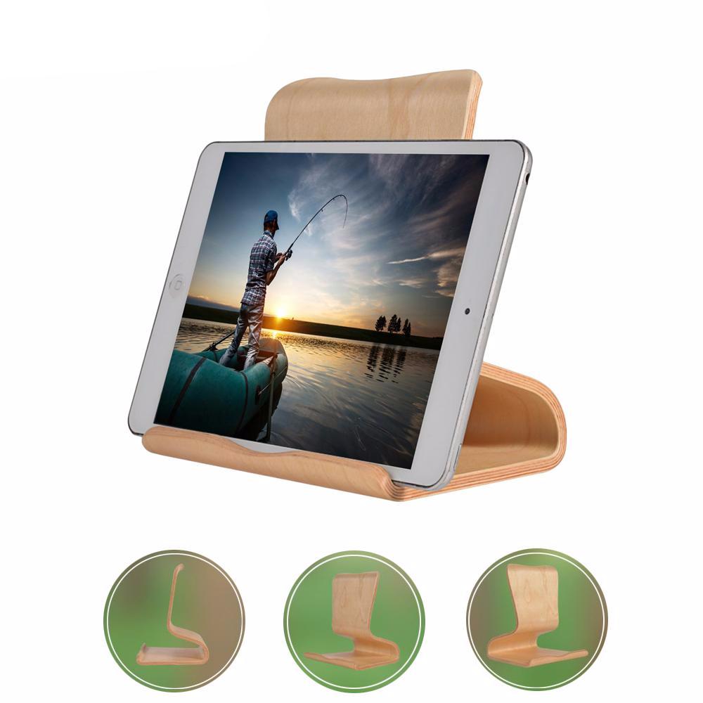 Ultra Thin Lightweight  Wooden Tablet Stand